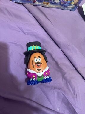 McDonald's Mr. Potato Head Toy - Orange, Purple, Blue, Black Accents